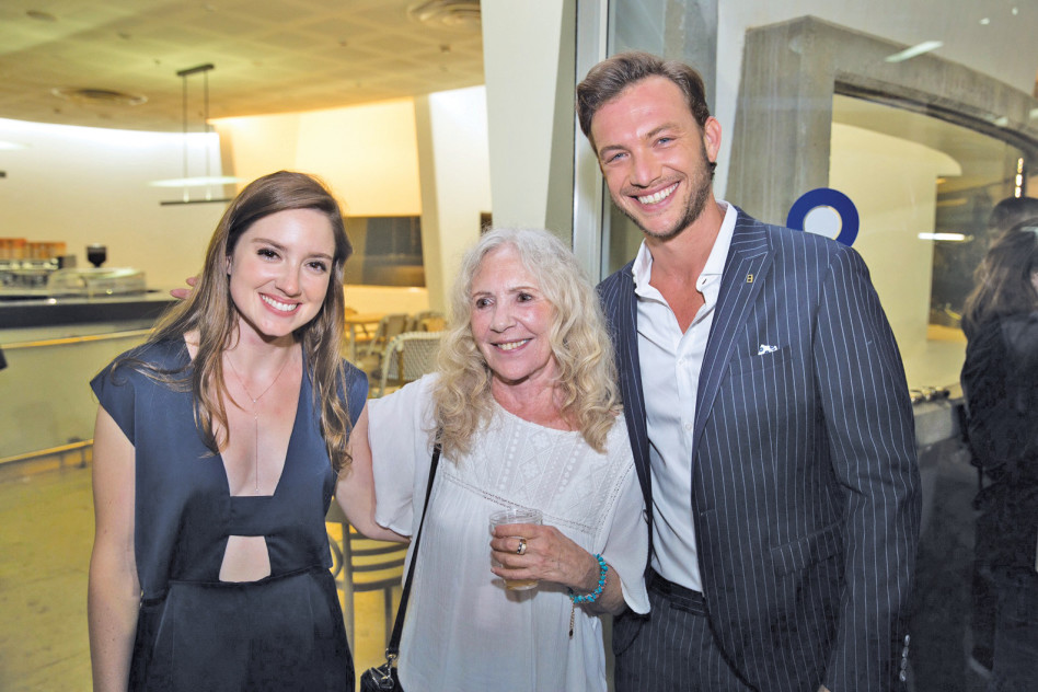 עוז זהבי, ג'וזי כץ ואליאנה תדהר (צילום: איציק בירן)