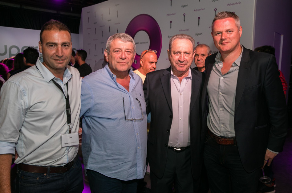 אדם גרנר, צבי כהן, צביקה אהרונוביץ' וליאור ראובן (צילום: שאול לנדנר)