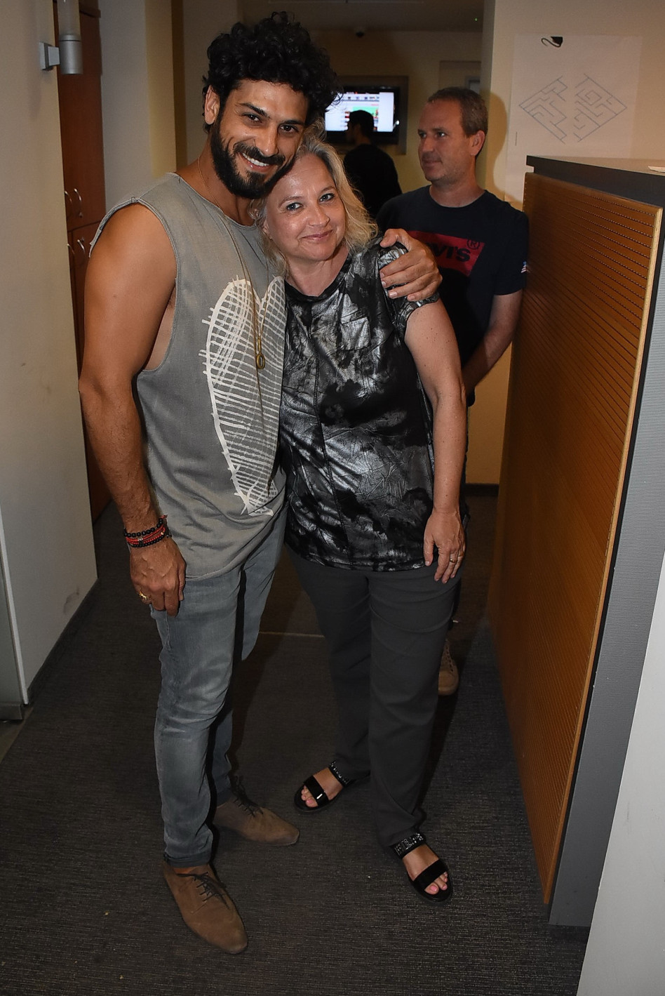 קרני זיו ואביב אלוש  (צילום: אביב חופי)