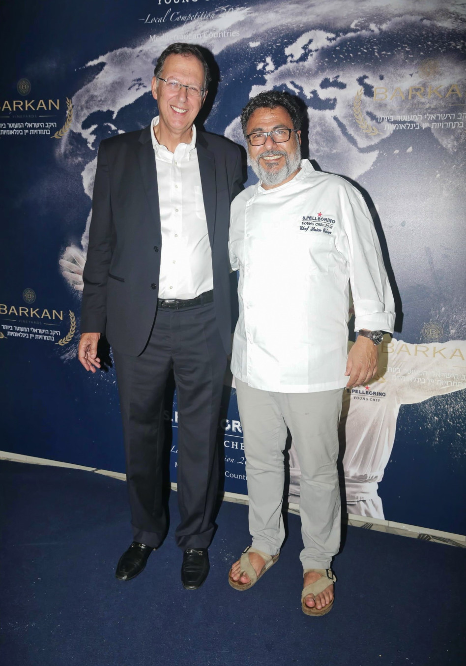 חיים כהן וז'ק בר (צילום: שוקה כהן)