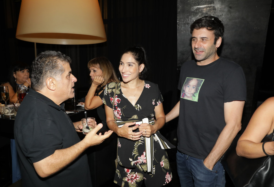 גיא לואל, ורד פלדמן ויגאל עדיקא (צילום: רפי דלויה)