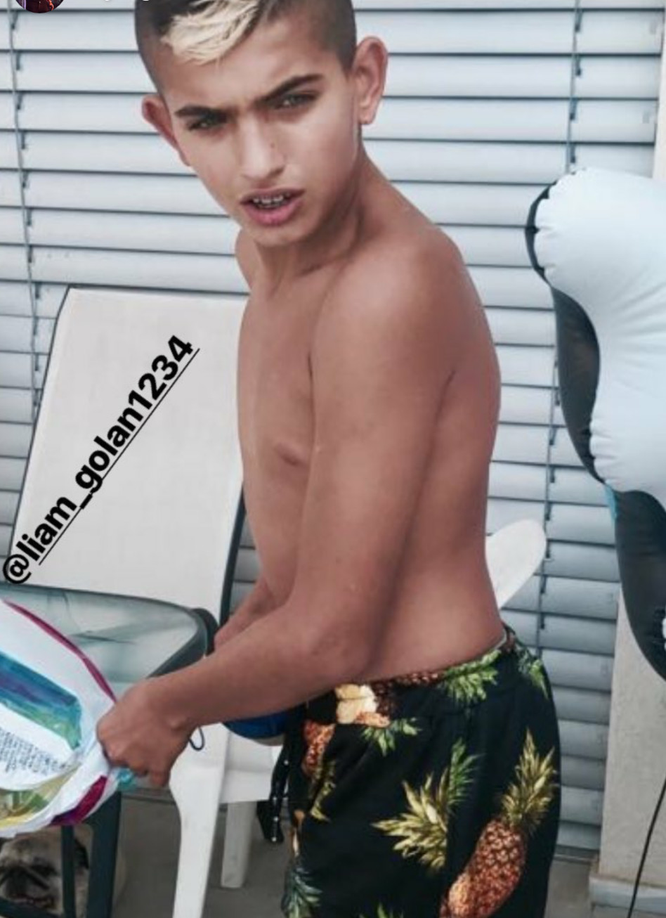 קופי אבא אייל. ליאם גולן (צילום: אינסטגרם)