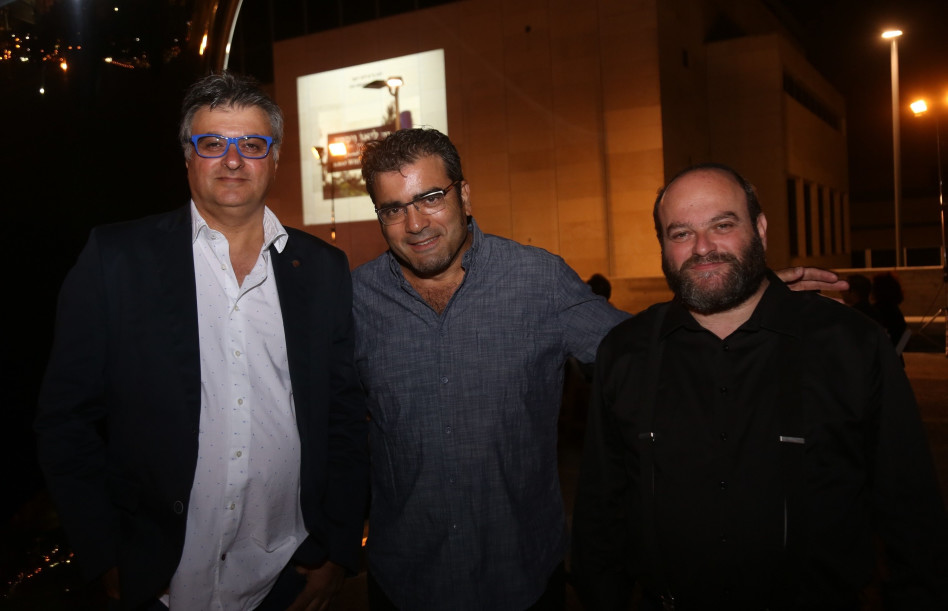 קובי אריאלי, ג'קי לוי ומשה להב (צילום: ששון תירם)