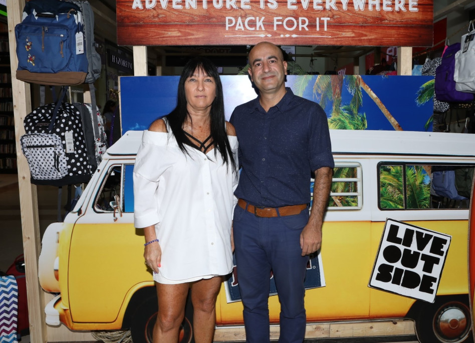 מאור ארצי ואיריס בן דרור (צילום: אורית פניני)