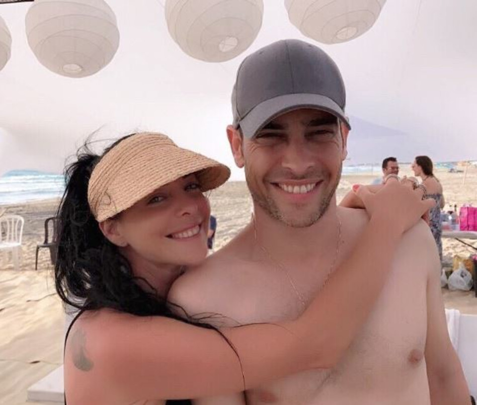 מהלילה האחרון. אמיר פרישר גוטמן ומיכל אמדורסקי (צילום: אינסטגרם)