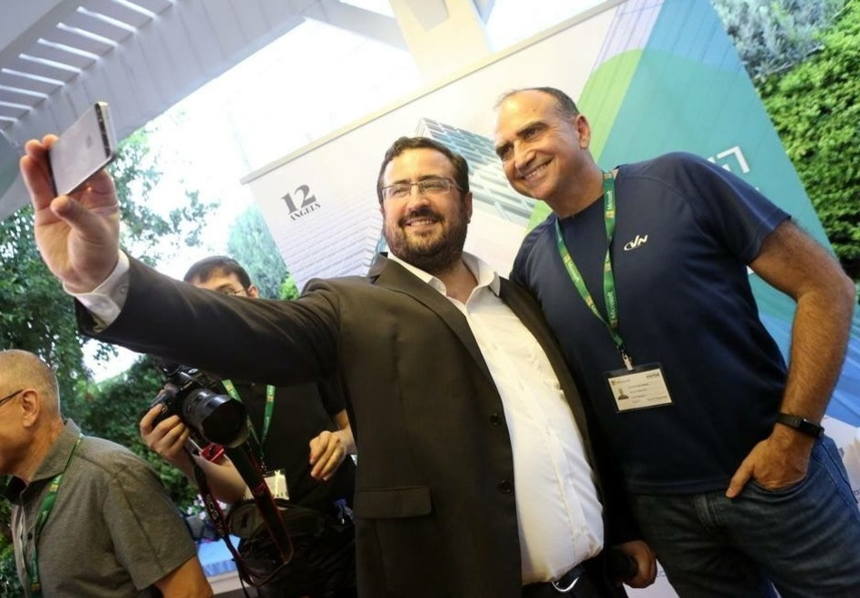 יוסי מטיאס ומשה פרידמן (צילום: קובי הרשברג)