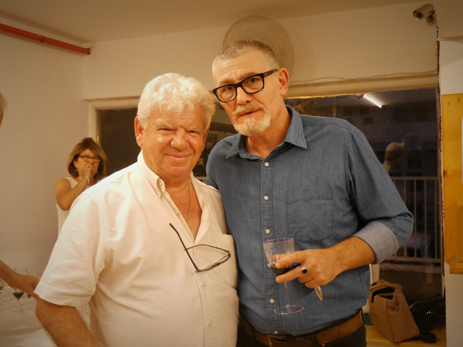 ארתור קוגן ואלכס לנדסברג (צילום: נעמה פורת)