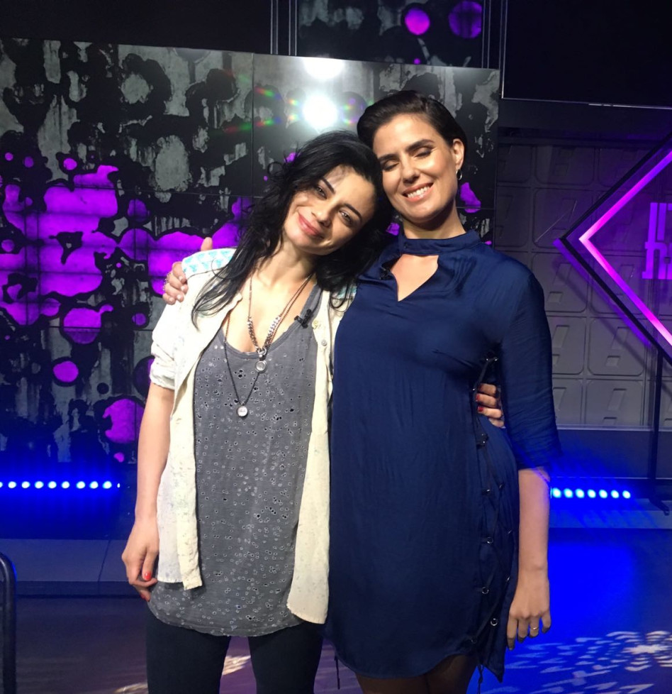 אהבה גדולה? שפרה קורנפלד ונינט טייב (צילום: יח"צ)