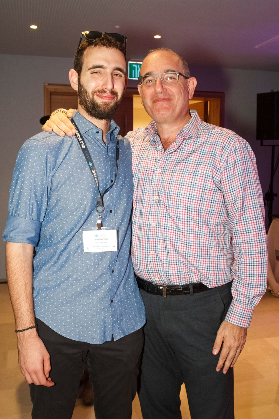 יורם ויונתן טיץ (צילום: אבישי פינקלשטיין)