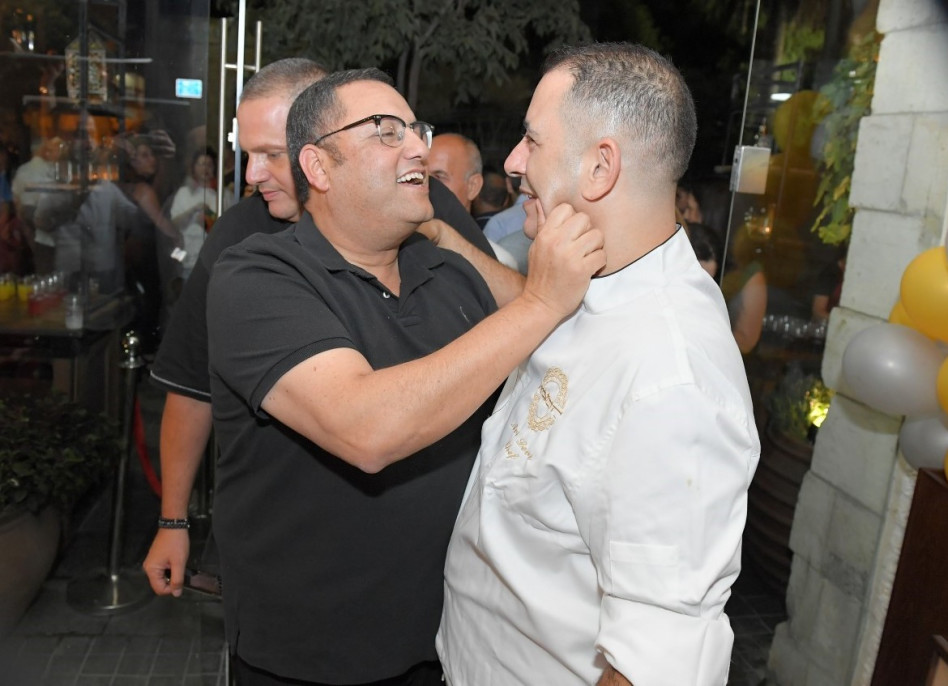 אבי לוי ומשה ליאון (צילום: שרון רביבו)