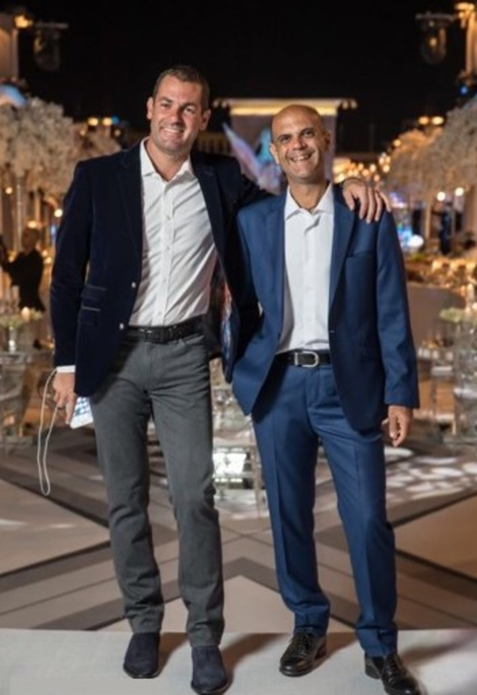 בני אבישר וטל ליבוביץ' (צילום: ערן בארי)