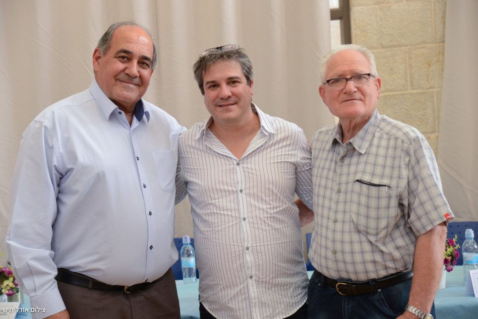 עמי זוגלובק, אלי זוגלובק וגבי נעמן (צילום: אודליה. ש)