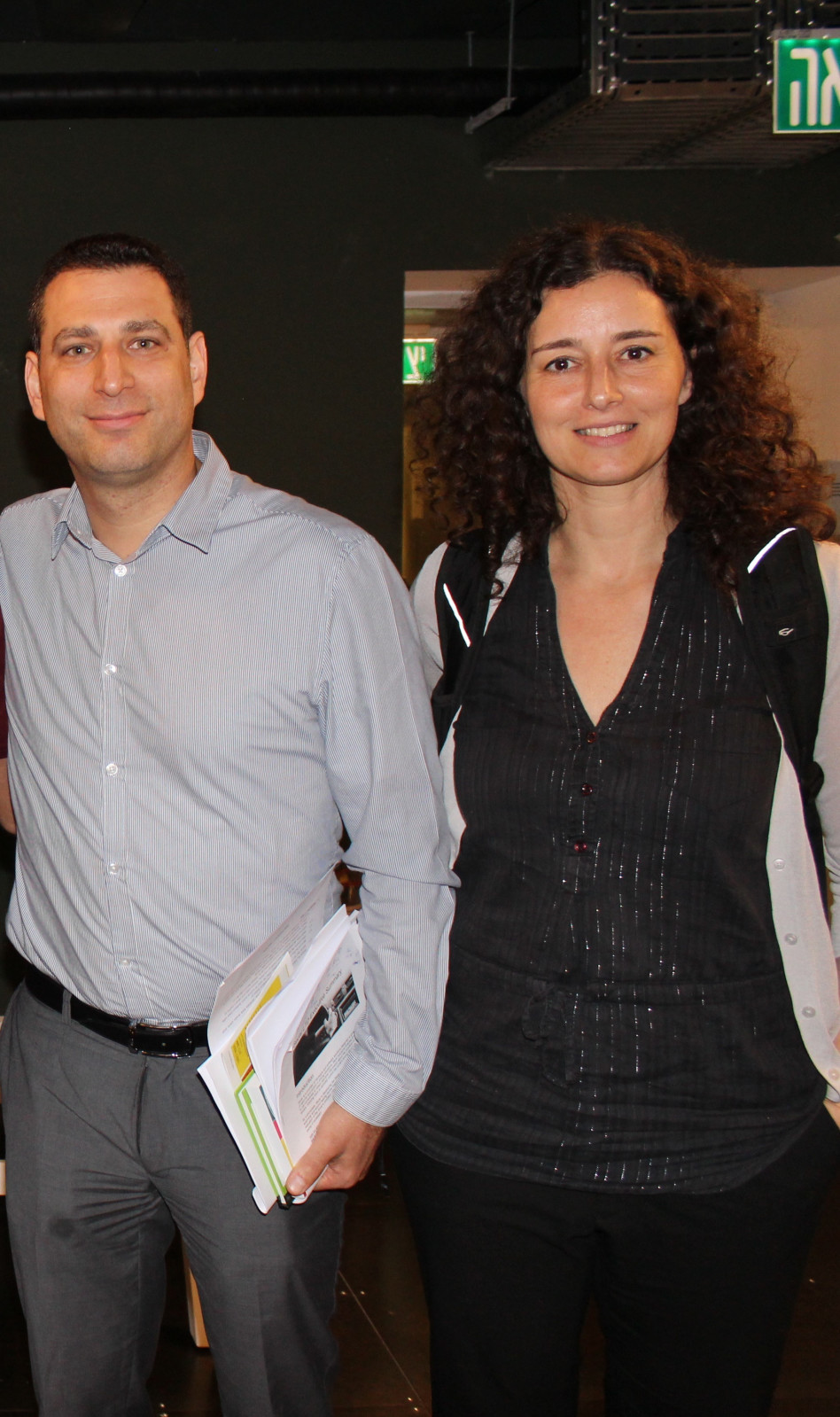 רוני פרומקס, ודרור טוף (צילום: רעות גדות)