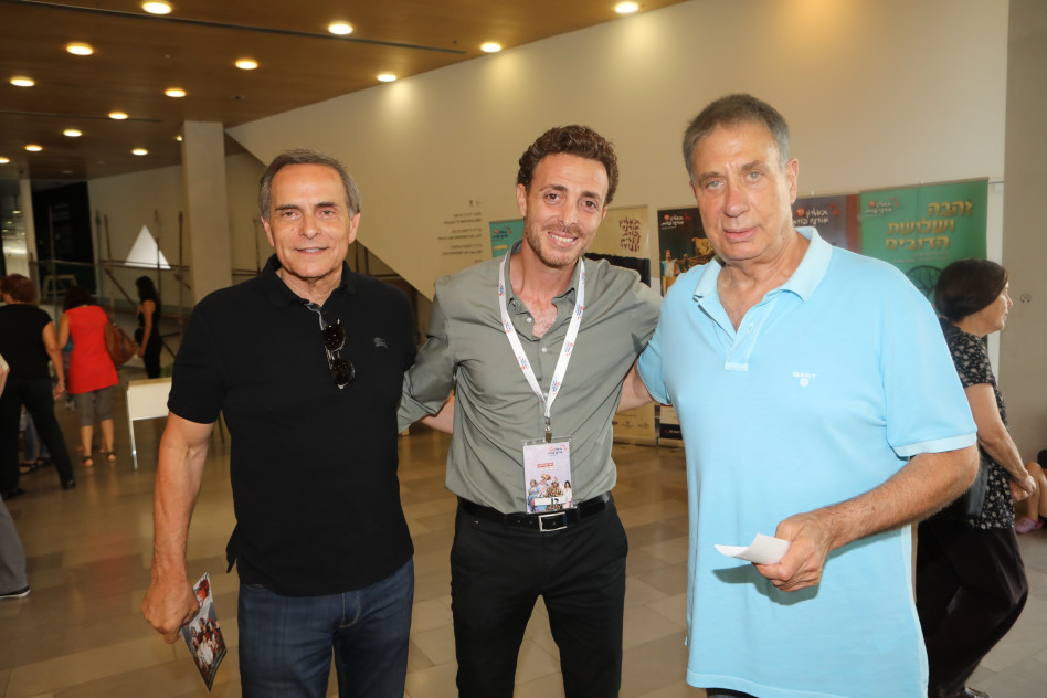 מיקי ירושלמי, רן גואטה ואמנון דיק (צילום: רפי דלויה)