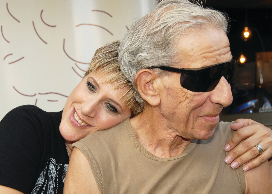 סי ונחצ'ה היימן (צילום:מירי נחמיאס)