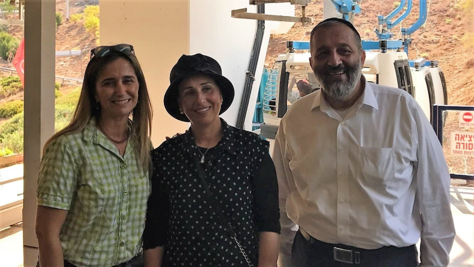 אריה ויפה דרעי ורווי רז (צילום: אלעד מנטל)