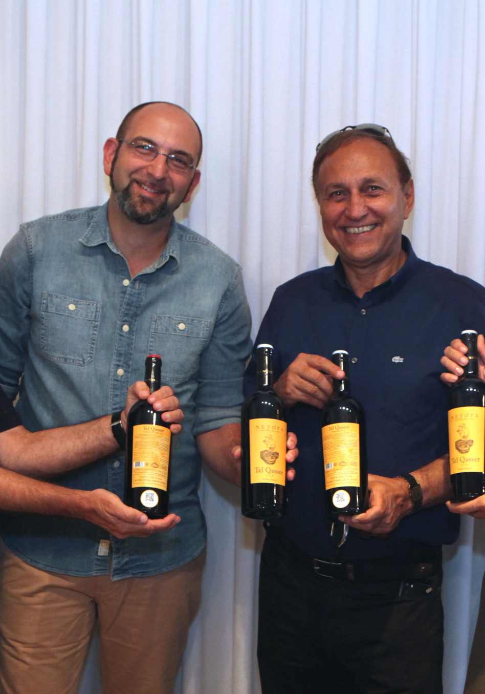 משה קרן ויהב אלמי (צילום: דיוויד סילברמן)