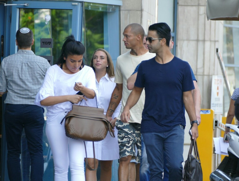 נרוץ מהר. ג'רמי מיקס וקלואי גרין (צילום: אמיר מאירי)