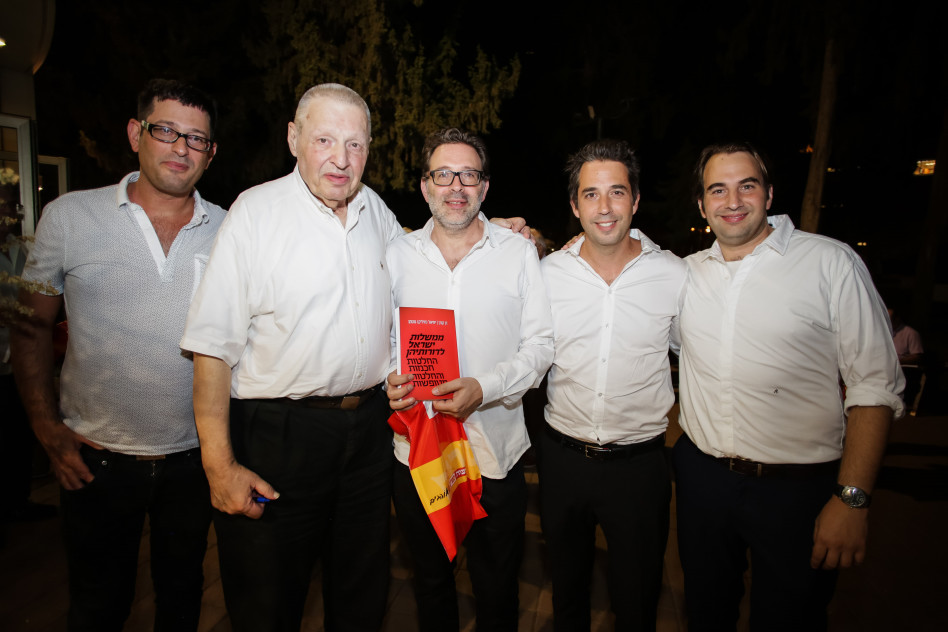 מתן, רועי, יריב, חיליק וגיא גוטמן (צילום: עדי כהן צדק)