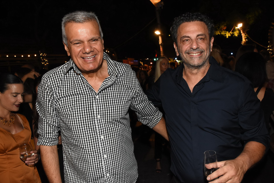  רוני אירני ומשה טרי (צילום: אביב חופי)