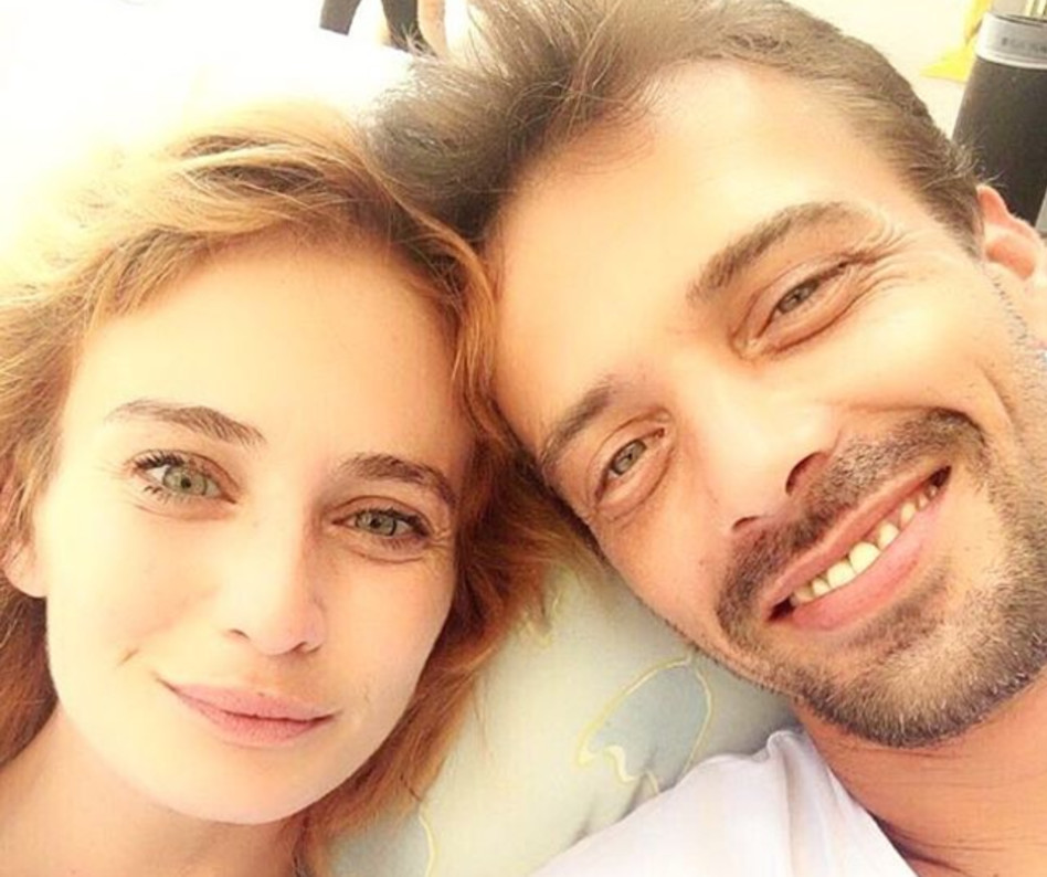 לוסי דובינצ'יק והארוס הטרי, חגי פוקס. (צילום: אינסוגרם)