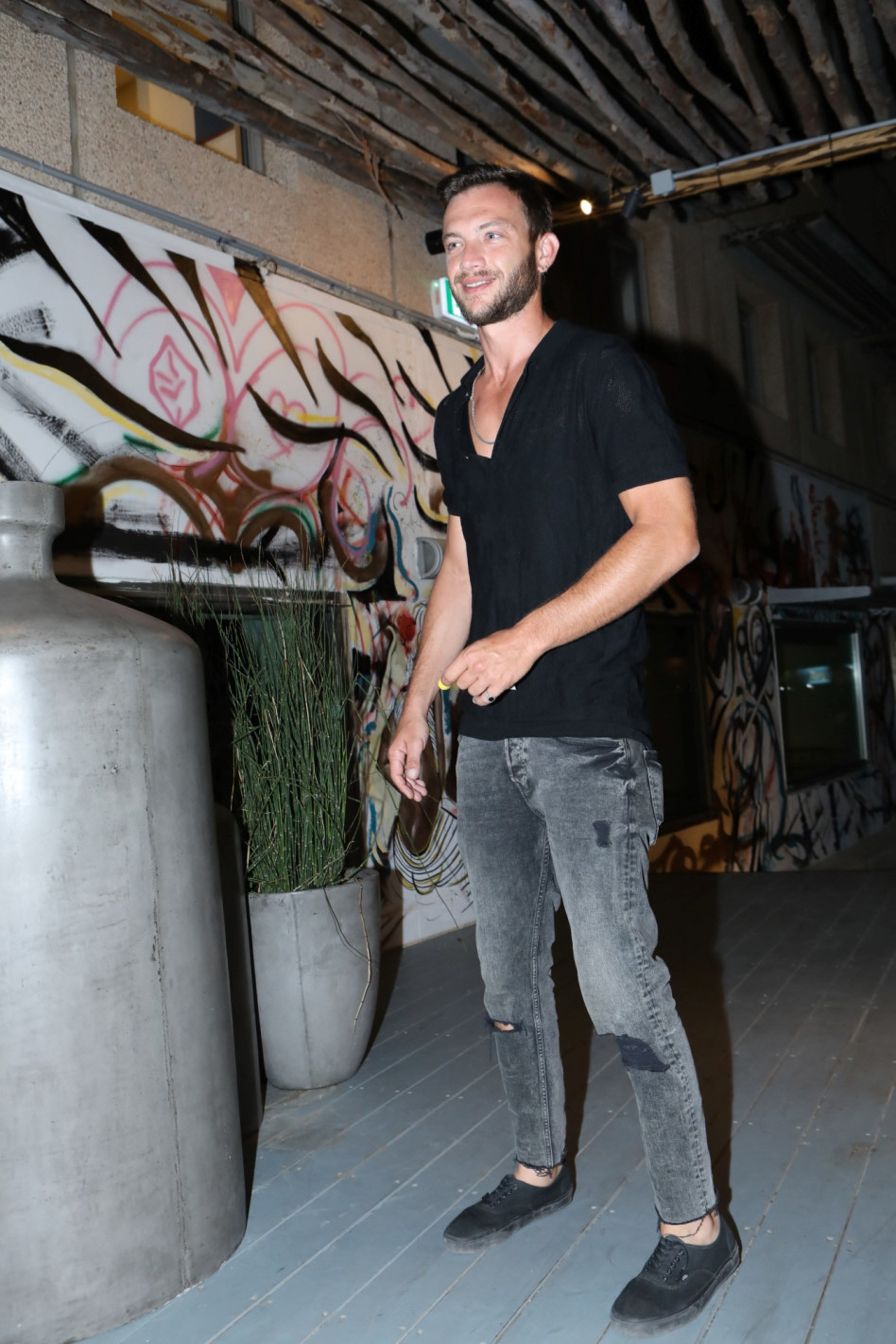 לא רגוע? עוז זהבי (צילום: רפי דלויה)