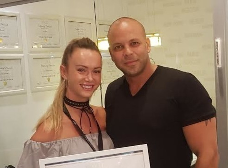 חמודים. קסניה טרנטול וישראל אור (צילום: יח"צ)