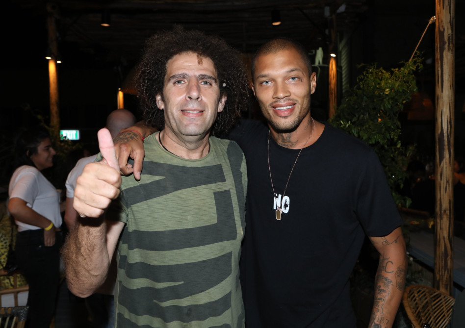 ג'רמי מיקס ויוסי גביזון (צילום: רפי דלויה)