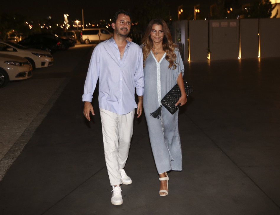 שיק. רינת גבאי ובעלה