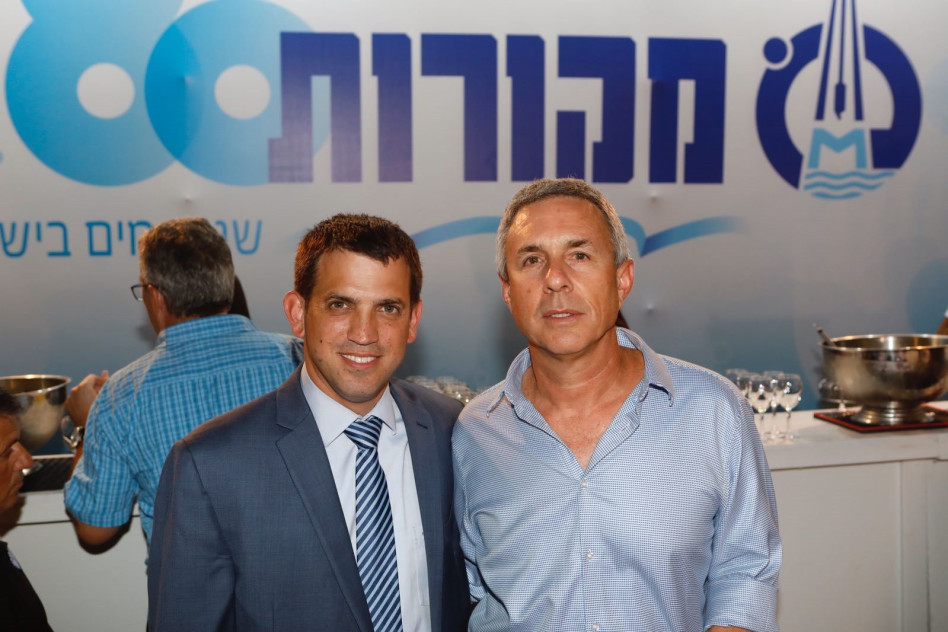 יוחאי שוחט ושאול מרידור (צילום: קובי וולף)