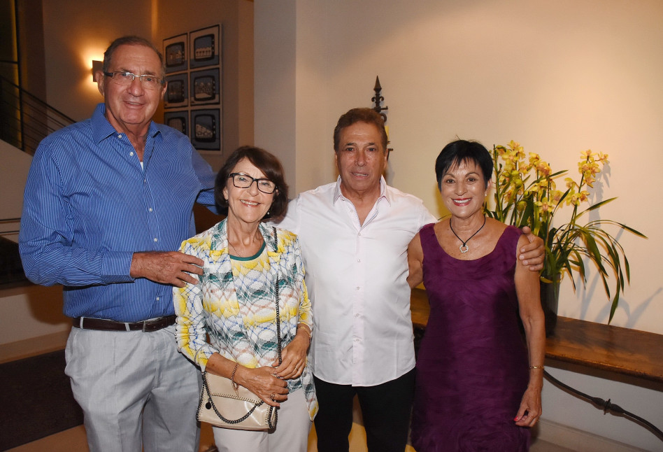 עליזה ואריאל יפו וסוזי ודן פרופר (צילום: אביב חופי)