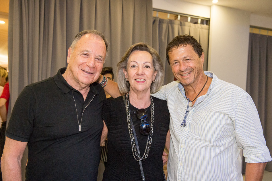 אודי אנג׳ל, ג׳ניס ודני גילרמן (צילום: עמרי גוטמן)