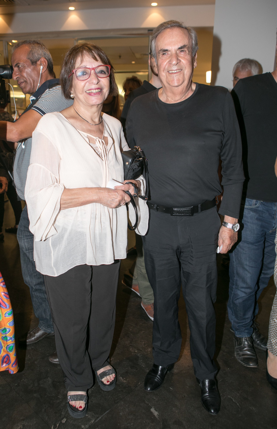 מתים עליה. רבקה מיכאלי ובן זוגה. (צילום: עופר חן)