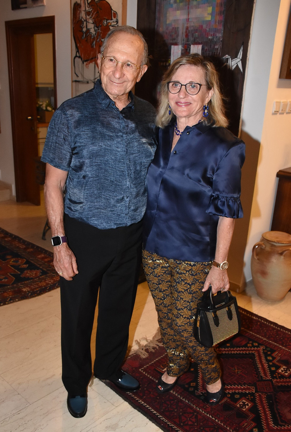 טובה וסמי סגול (צילום: אביב חופי)