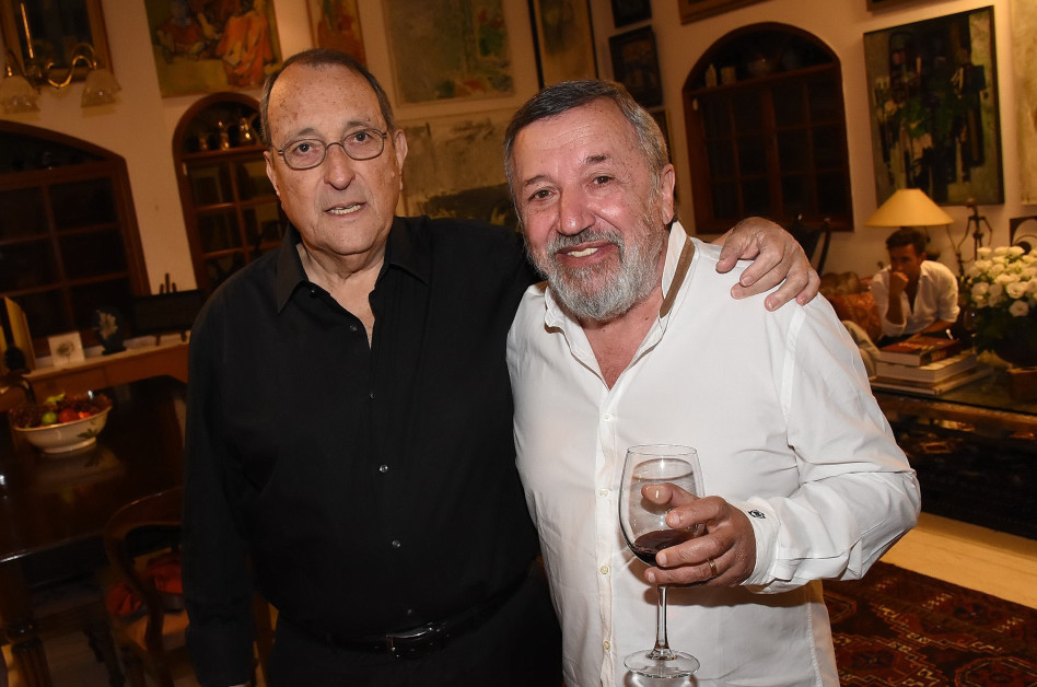 בוריס קרסני ואלי זהר (צילום: אביב חופי)
