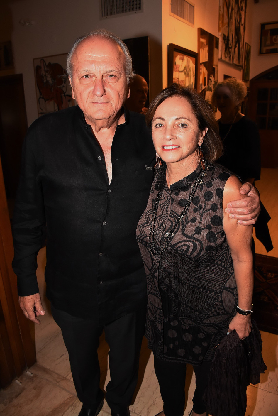 יהודית יובל רקנאטי ודוד שמחה (צילום: אביב חופי)