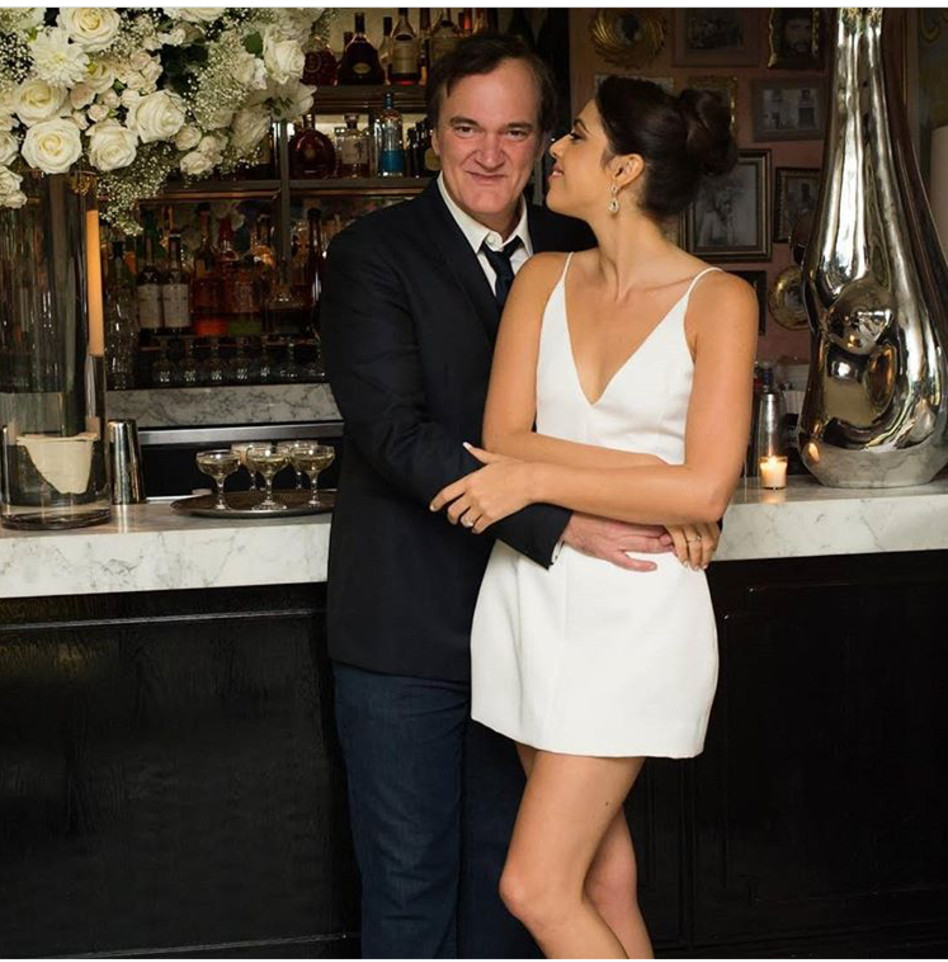 דניאלה פיק וקוונטין טרנטינו. מחכים כבר לחתונה (צילום: אינסטגרם)