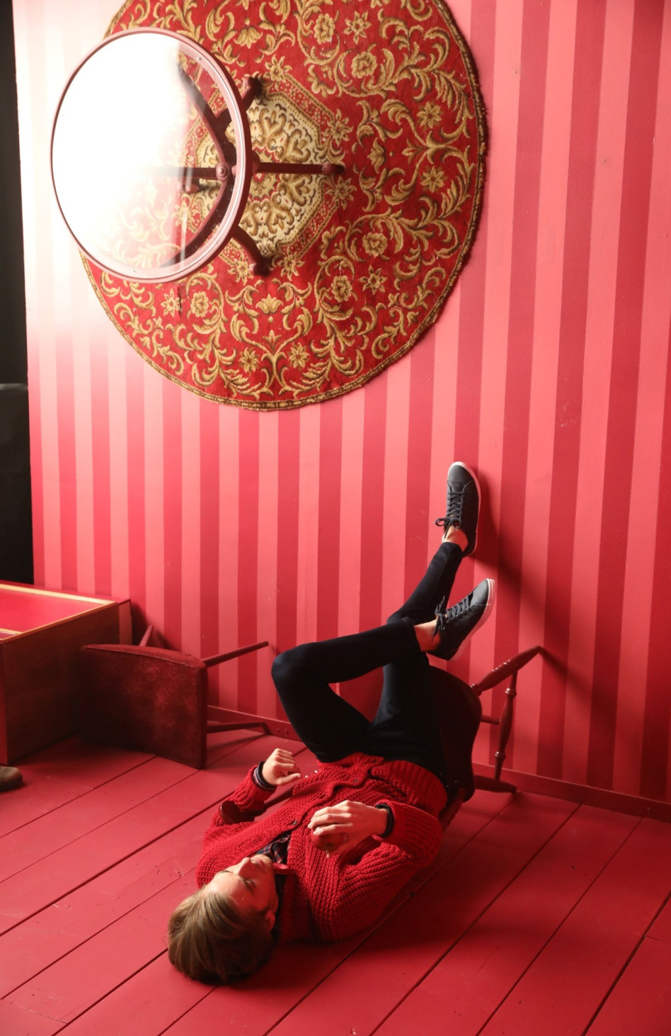 גם שחקן וגם דוגמן. גפן ברקאי (צילום: רפי דלויה)