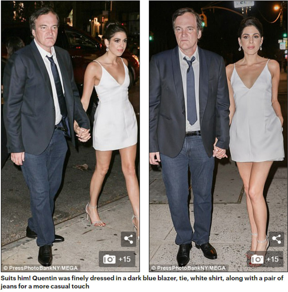 מחכים לחתונה!!! פיק וטרנטינו (צילום: מתוך דיילי מייל)