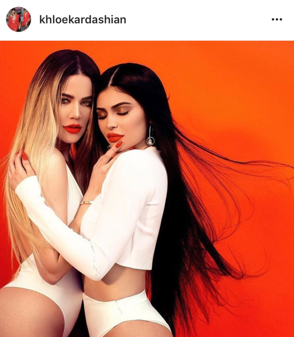 אחיות הריוניות. קלואי וקיילי (צילום: אינסטגרם)