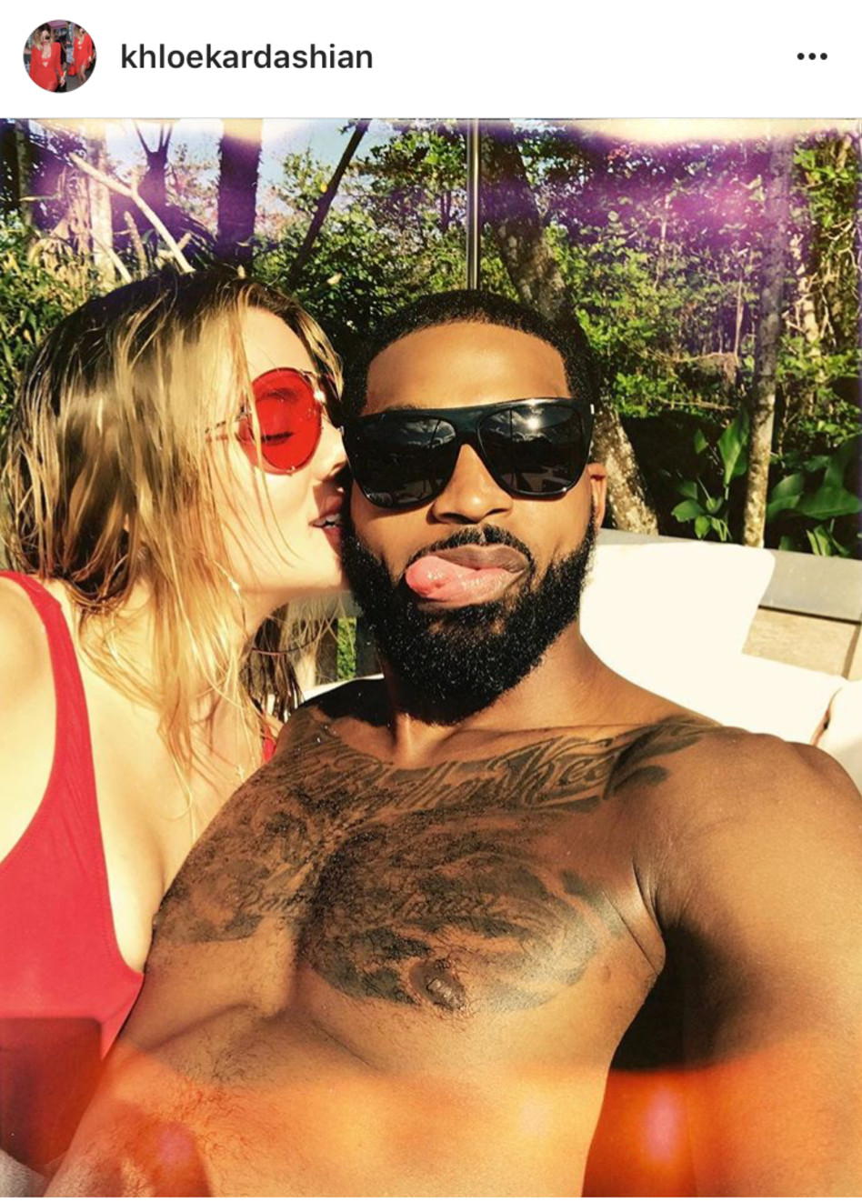 מצפים לבייבי ראשון!!! קלואי קרדשיאן וטריסטן תומפסון (צילום: אינסטגרם)