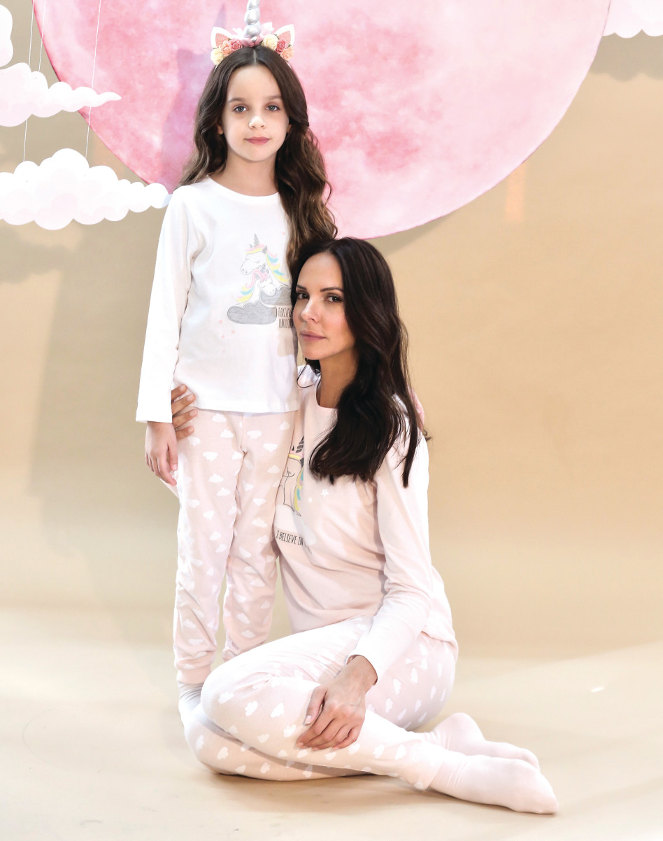 רוית אסף ובתה ליה בקמפיין של רשת "אפרודיטה" (צילום: אלירן אביטל)