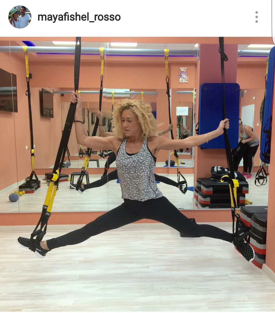 בקרוב תוכלו להתאמן אצלה. מאיה פישל רוסו בכושר שיא. (צילום: אינסטגרם)