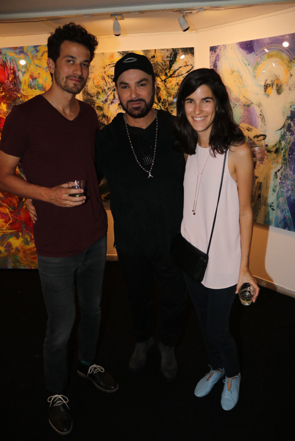 תפסה הרבה תשומת לב על השטיח האדום. דינה אינשטיין ובן הזוג (צילום: ניר פקין)