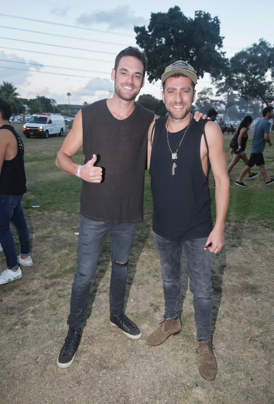 סחבקים. משה אשכנזי וגל אמיתי (צילום: שוקה כהן)