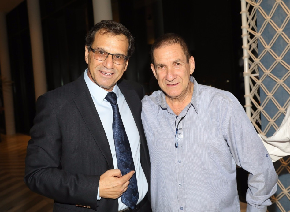 יפתח רון טל ומנשה זליכה  (צילום: אביב חופי)
