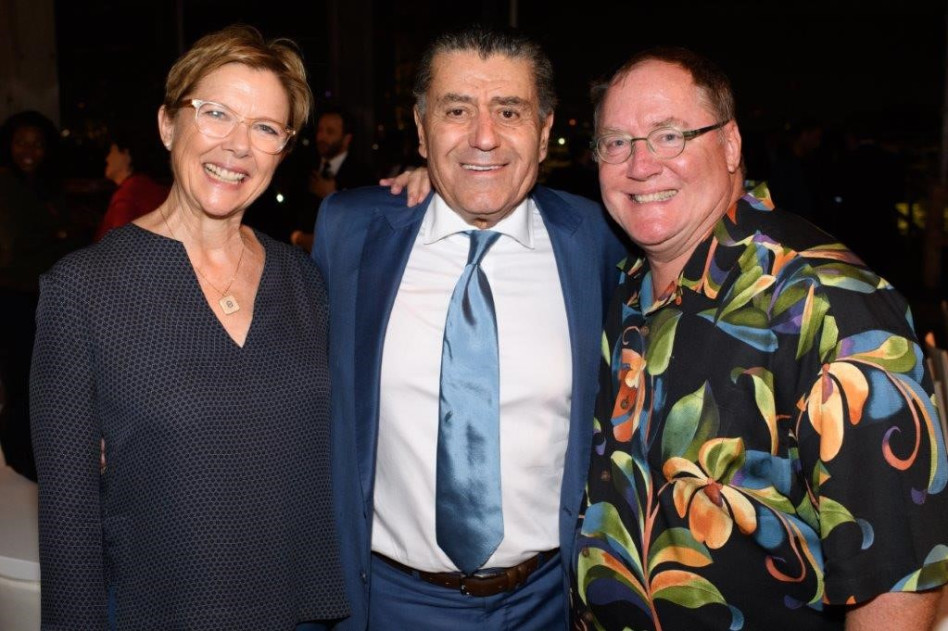 ג'ון לסטר, חיים סבן ואנט בנינג (צילום: A.S.M.P.A.)