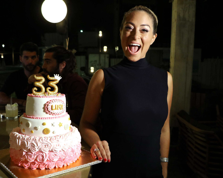 חוגגת 33 ואת השנה החדשה בלוק חדש והורס. ליהיא גרינר (צילום: אמיר מאירי)