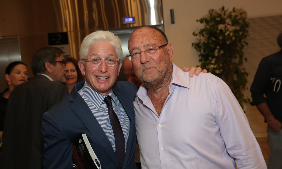 מיקי צלרמאיר וג'יימס סניידר (צילום: עודד אנטמן)