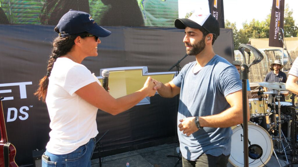 )אליעד נחום וגלית עיני (צילום: אליקו